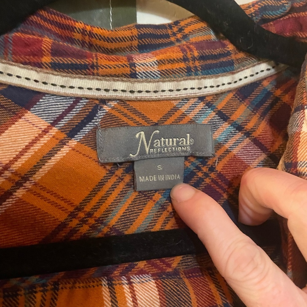 Upcycled R2D2 Star Wars Flannel - Picture 4 of 4